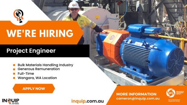 Inquip Project Engineer WA Job Advert