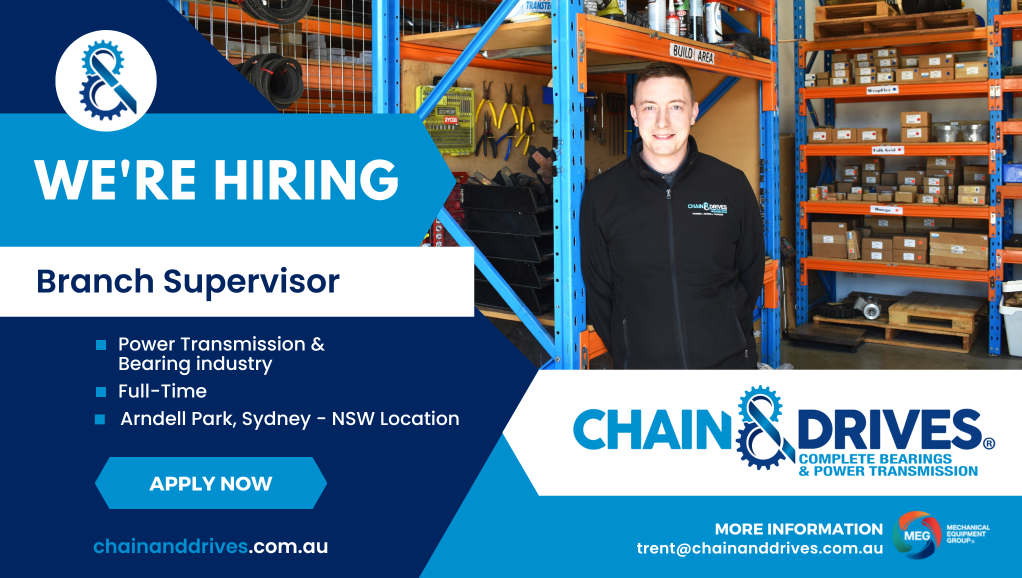 NSW Job Advert - Branch Supervisor