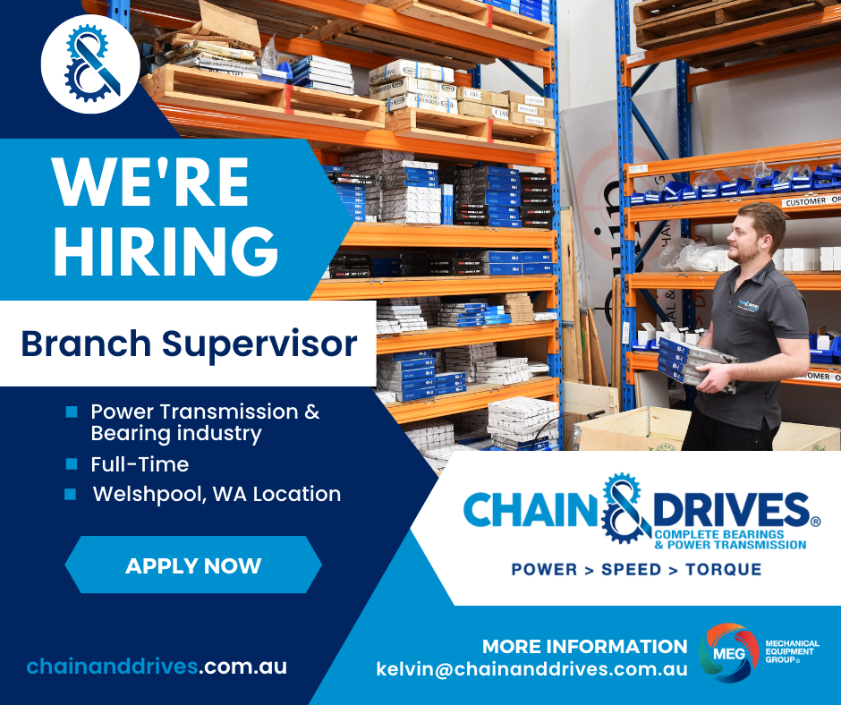 Chain and Drives Senior Internal Sales Team Member