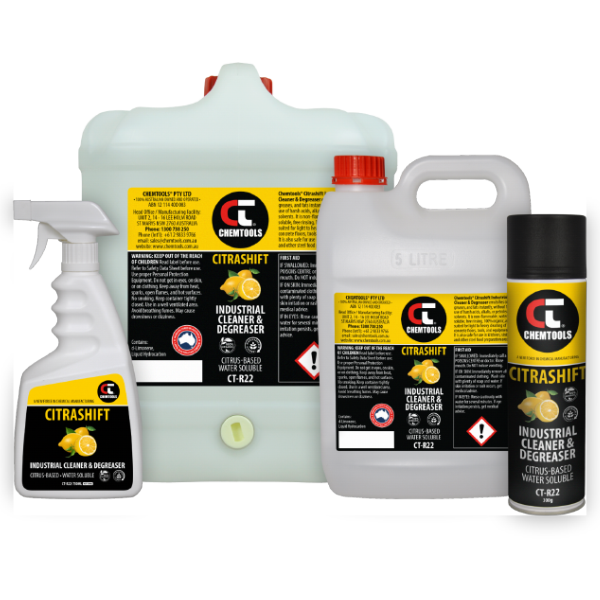 Chemtools DEOX R22 ‘CitraShift’ Industrial Cleaner & Degreaser