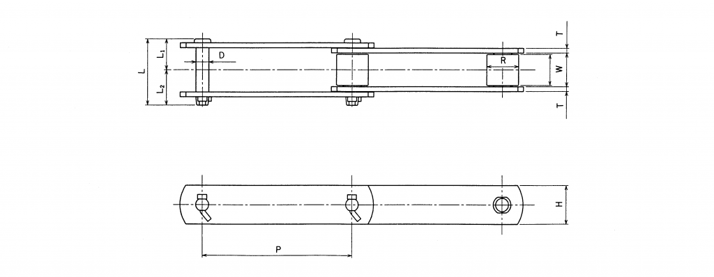 Zexus Conveyor Chain (S Roller)