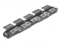 Zexus Double Pitch Stainless Steel Roller Chain with Attachment K-2