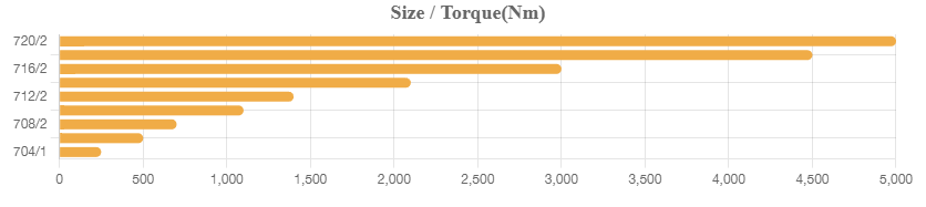 STM RXO 700 Size Torque drawing