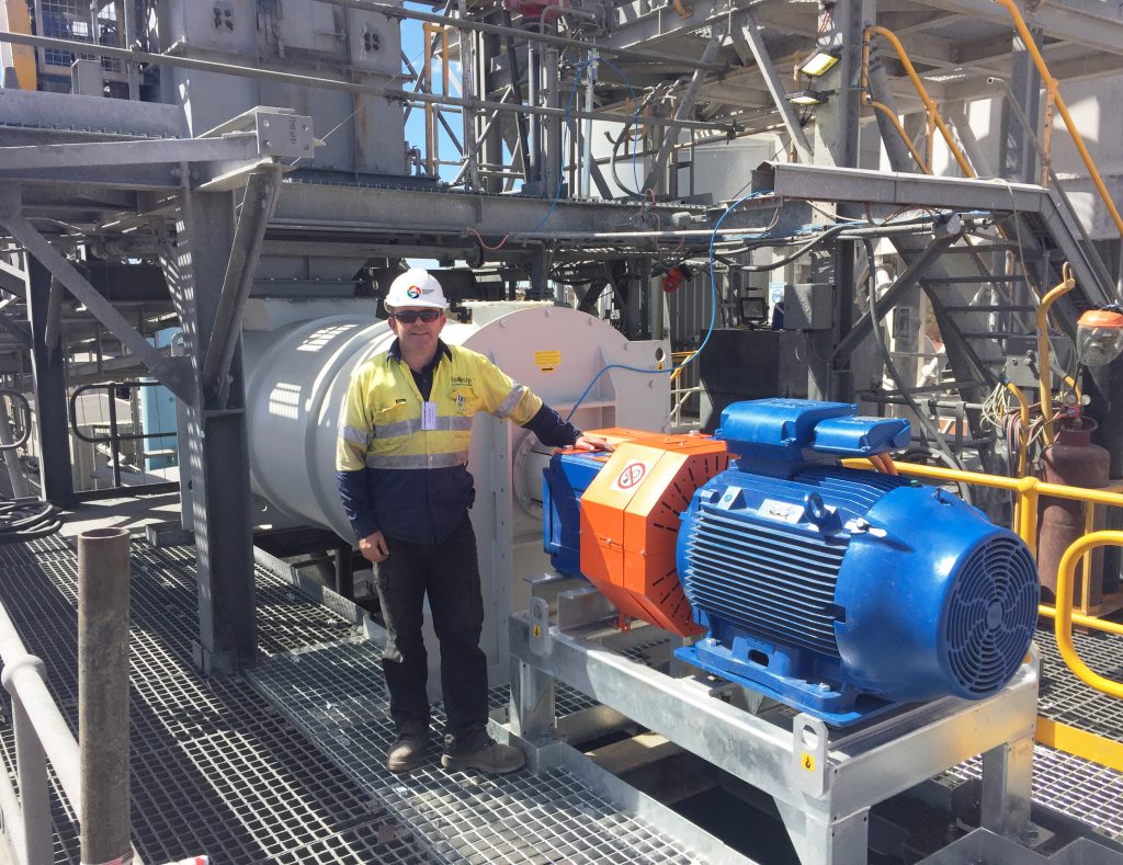 continuous single shaft plough mixer