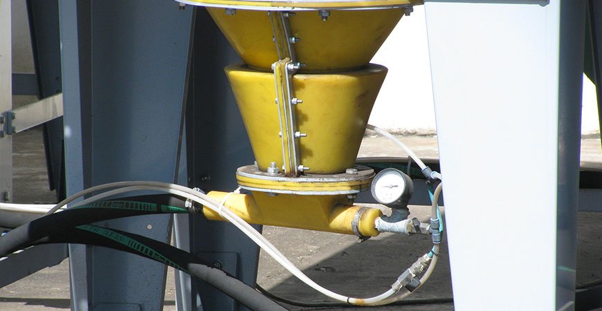 Backfill Dust Control RECOFIL Dust Conveying System | Inquip - Specialists in Bulk Materials ...
