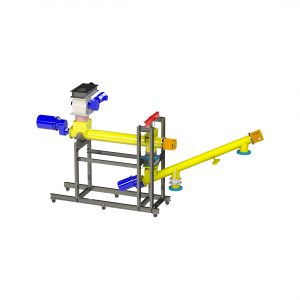 Pivoted Weigh Screw Render